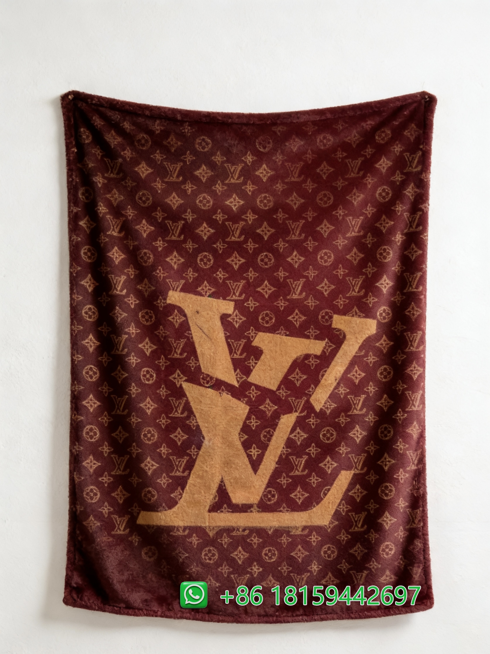 Louis Vuitton Throw Blankets